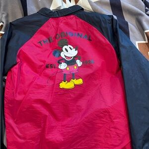 Disney Kids Red and Black Mickey Mouse jacket